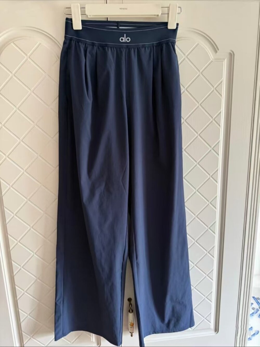 NWT Alo Yoga Suit Up Trouser Navy Blue - Clean Girl/Quiet Luxury (Regular)💙✨